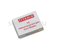 Лезвия Titania для скребка 10 шт/уп 3100/1x10